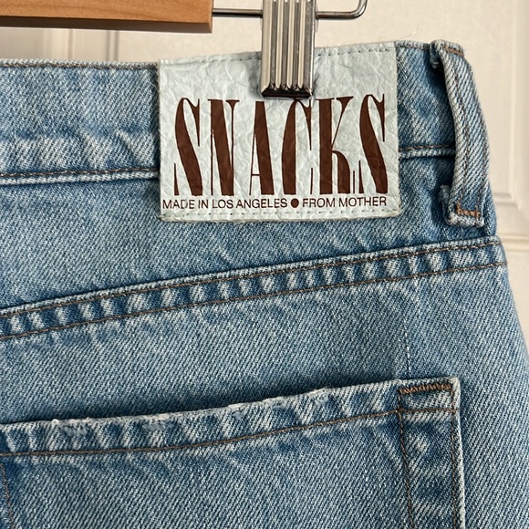 MOTHER, SNACKS! The Fun Dip Puddle Jeans - Picture 8 of 10